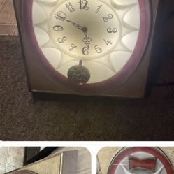 Vintage Budweiser Lighted Clock