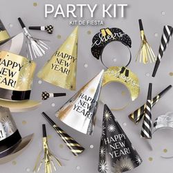 New Years Party Supplies 100 Guests 200 Pieces 