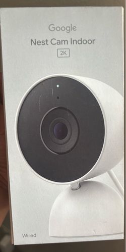 Google Nest Cam Indoor 2K Wired
