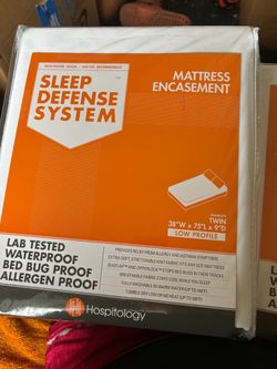 Mattress encased