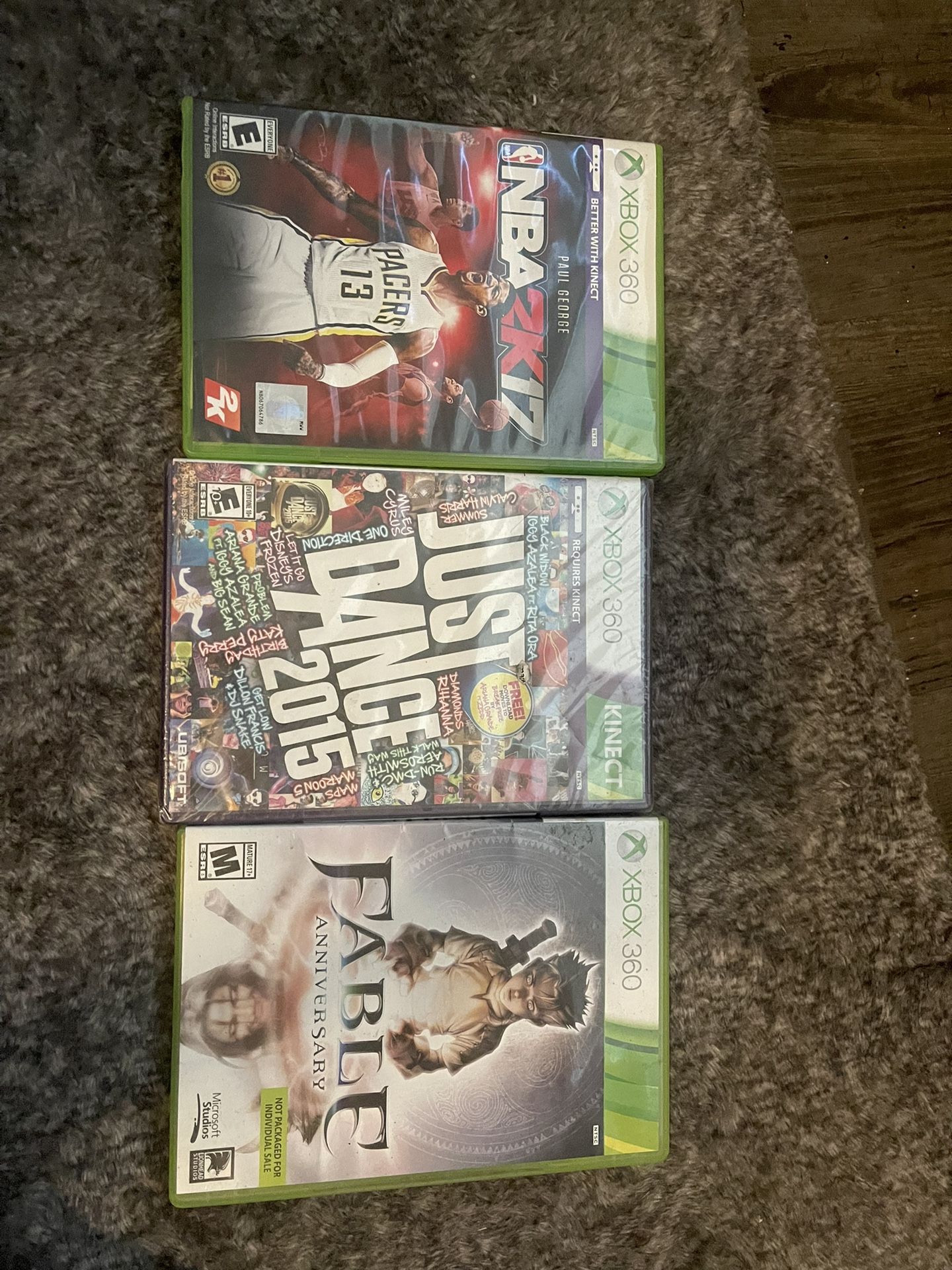 xbox 360 & wii games