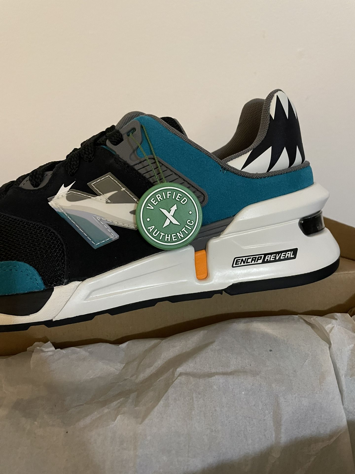 New Balance 997S Shoe Palace Great White (Black Toe)