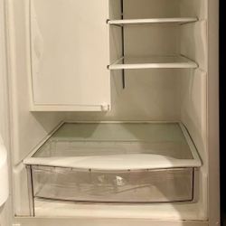 Small U-Line refrigerator with freezer compartment