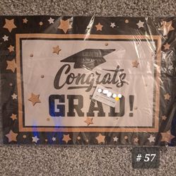 "Congrats Grad" Party Accesories