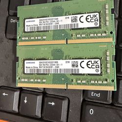 16GB (2x8GB) Samsung DDR4 Laptop RAM 3200MHz – PC4-3200