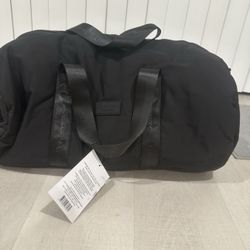 New Calvin Klein black duffle bag