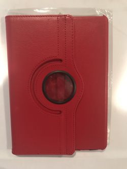 ipad air2 red leather case