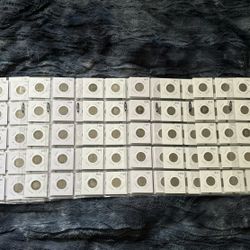 Large Collection Of Liberty V Nickels 