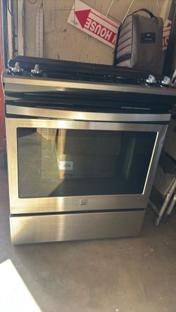 Kenmore 30” stainless steel gas range