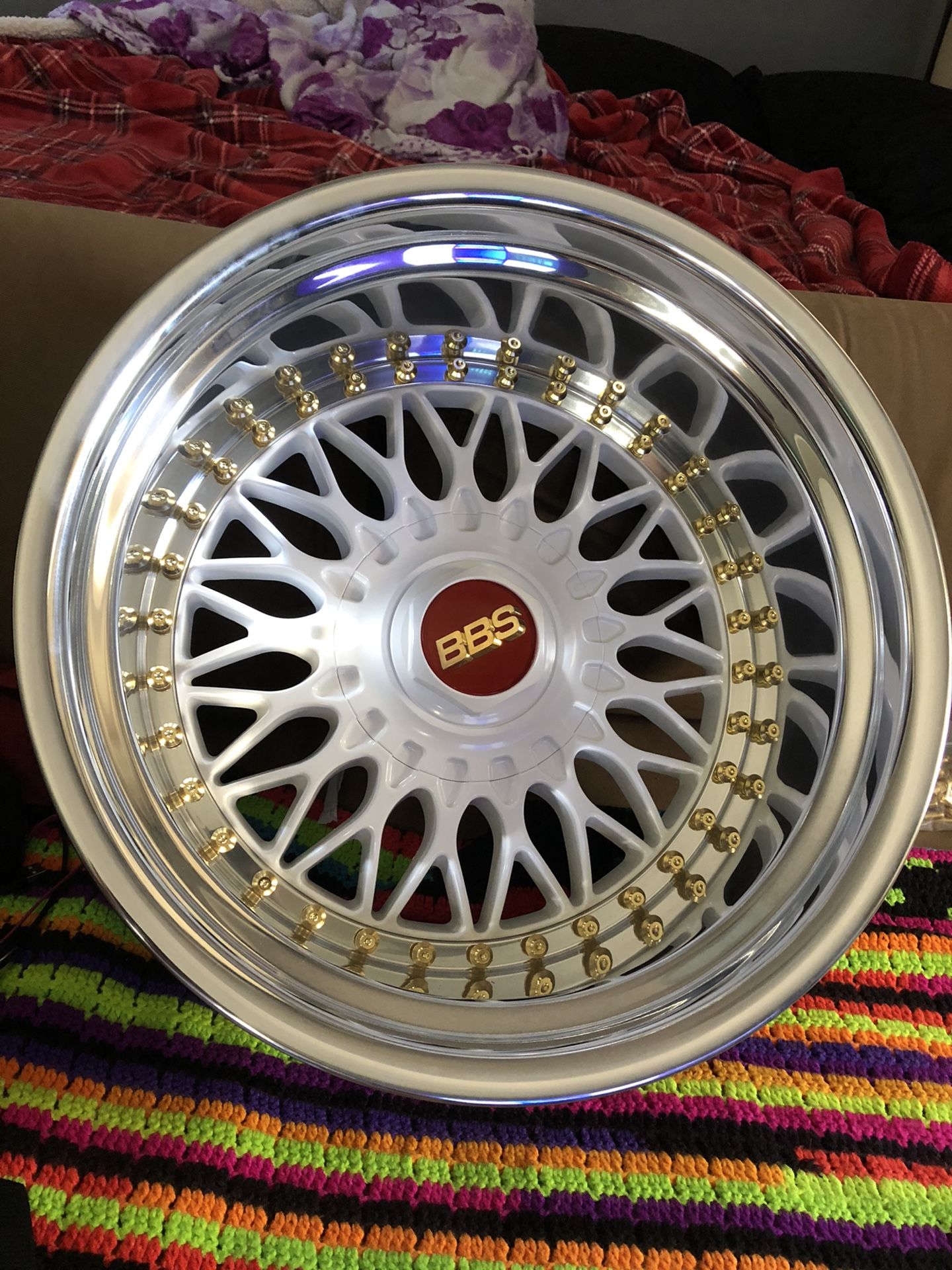 (1)BBS Style 5 Reverse Face Wheel