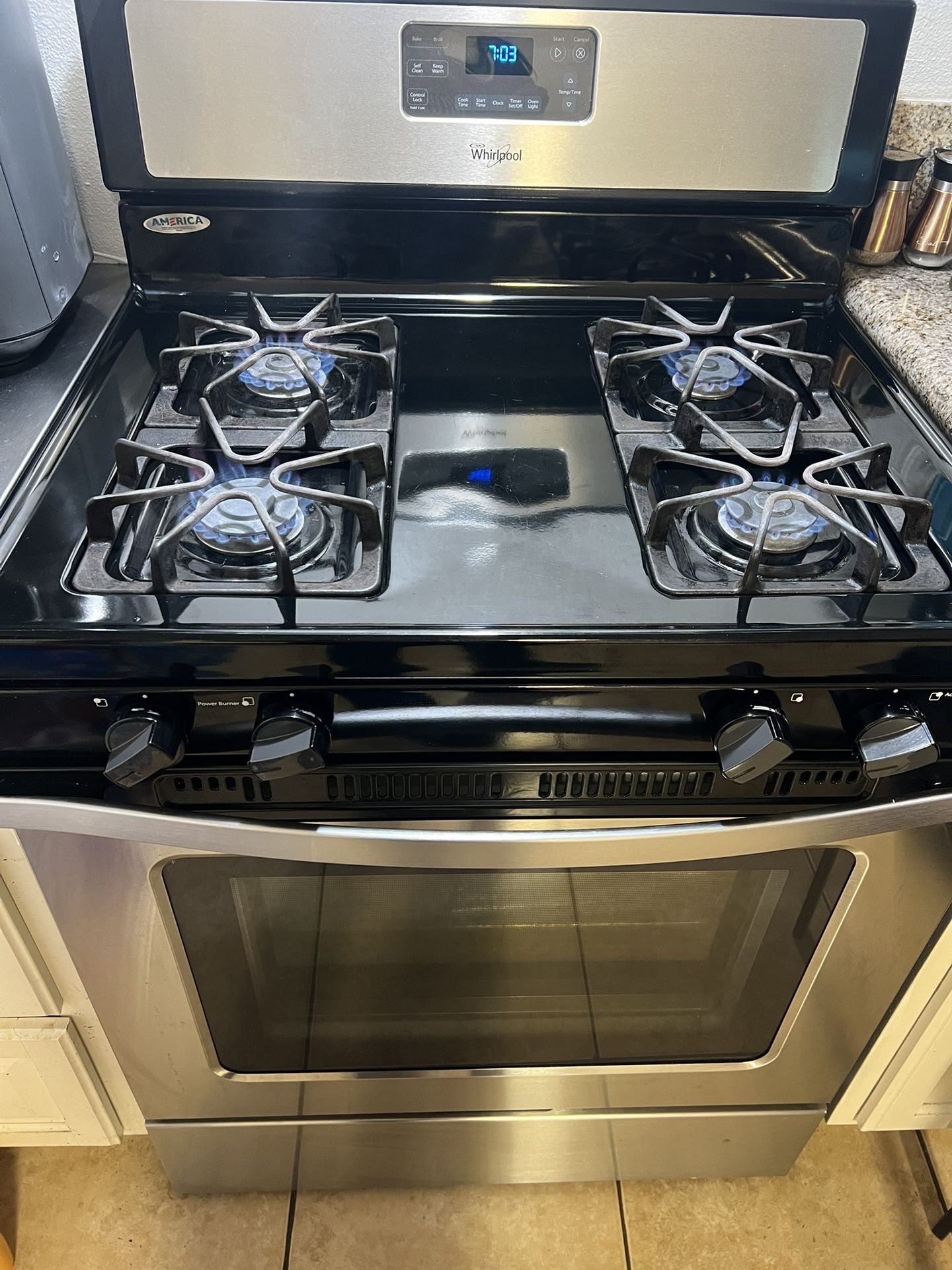 Whirlpool Gas Stove