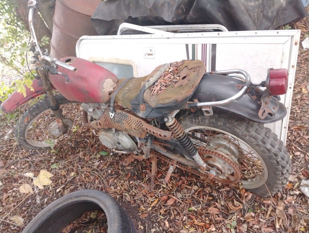 Old Dirt Bike