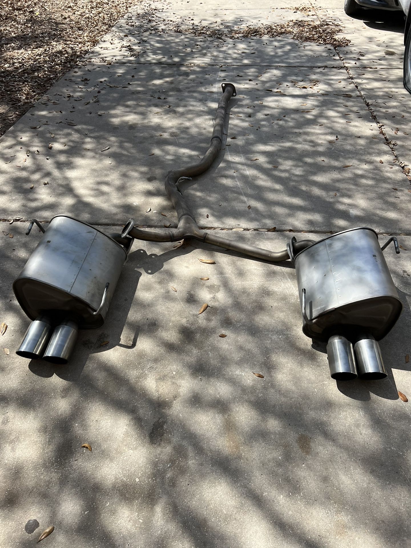 2015-2020 Subaru WRX STI Stock OEM Full Exhaust System - Used condition