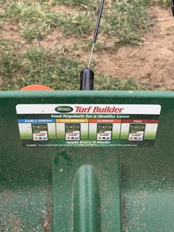 Scotts Turf Builder Seeder