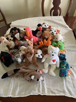 Collectible beanie babies rare