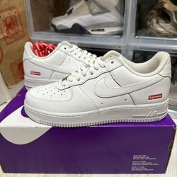 Supreme Nike Air Force 1 Low White 