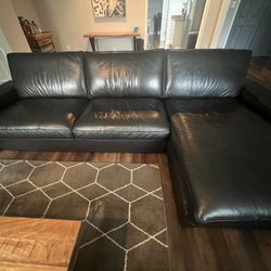 Leather Couches - Sectional & Love Seat