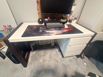 Euro Style Manon Desk..Beautiful, Clean Desk!