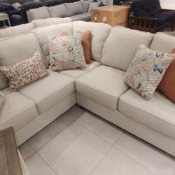 Sectional In Stock For Immediate Delivery 
