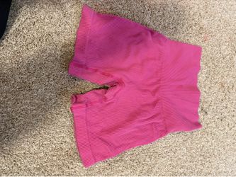 Pink Seamless Biker shorts