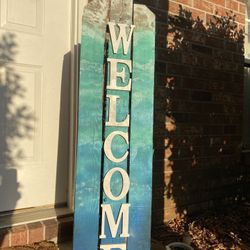 Front Door Welcome Signs