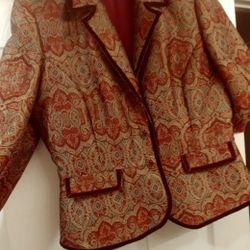 Ladies Dressy Jacket Perfect for Valentine's Day