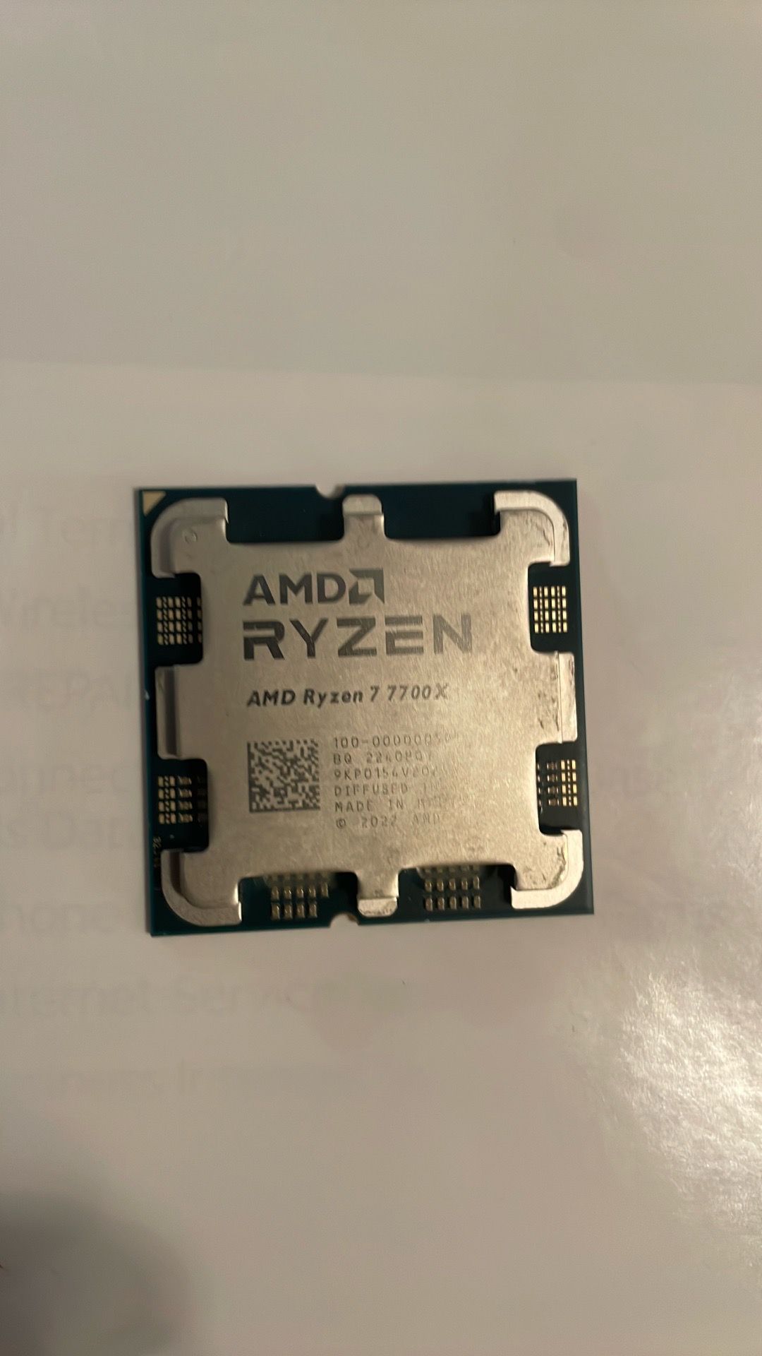 AMD Ryzen 7 CPU