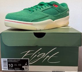Jordan Flight Court Malachite Sneakers Size 10