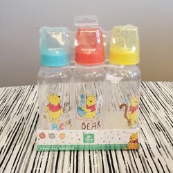 Winnie The Pooh Baby Bottles 3 Pack