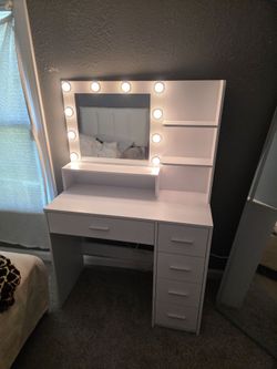 Dresser and vanity