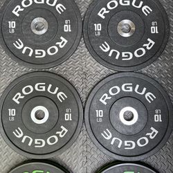 Rogue Urethane Bumper Weight Plates