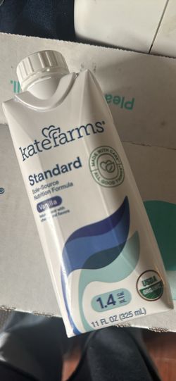 Kate Farms Standard Vanilla Shakes Nutrition Formula 12-pack