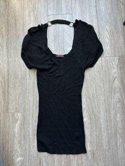Guess Women's black knit top