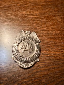 AAA School Safety Patrol Patrolman Badge