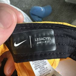 Nike Legacy 91 Dri Fit Yellow 