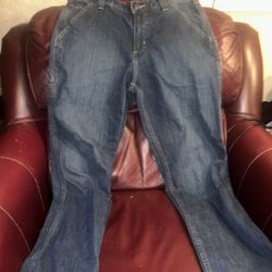 Man Blue Jeans 