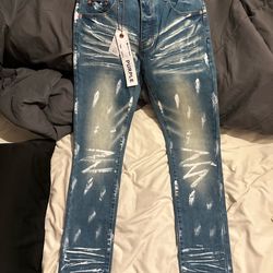 purple jean