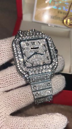 VVS1 moissanite watch
