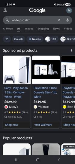 Ps5 slim model w remote