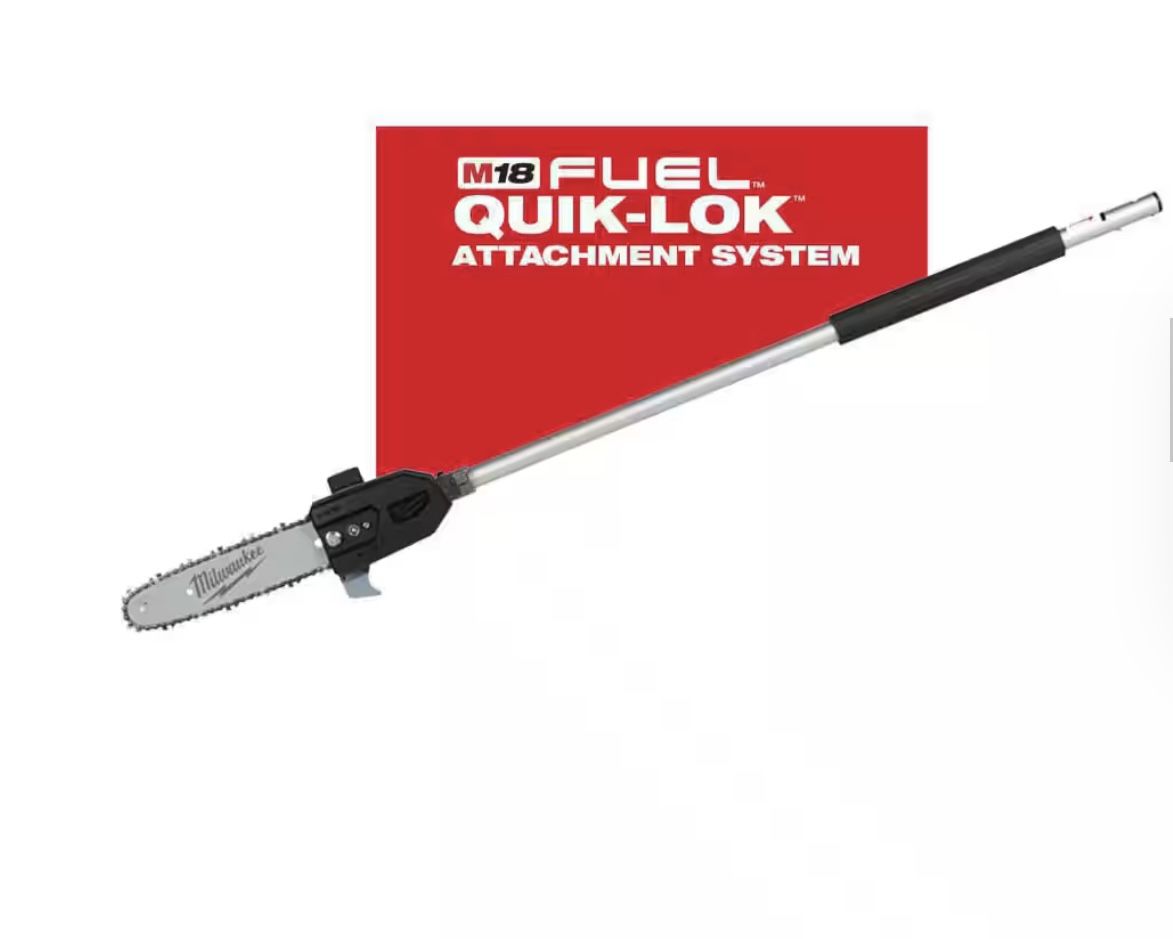 M18 FUEL QUIK-LOK 10 in. Pole Saw Attachment (Tool-Only) brand new in box
