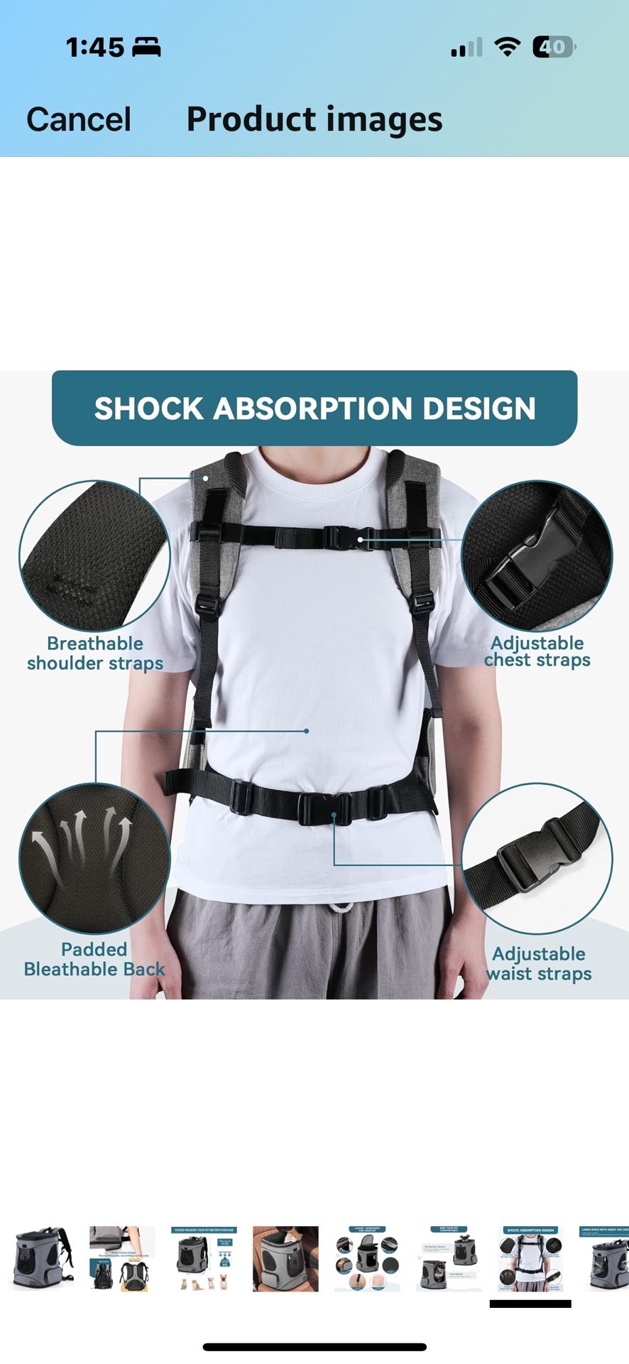 Pet Backpack & Cat Playground