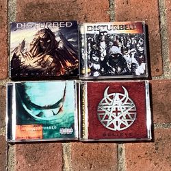 Disturbed CD's - Believe/Immortalized/The Sickness/10000 Fists/Metal Wall Sign