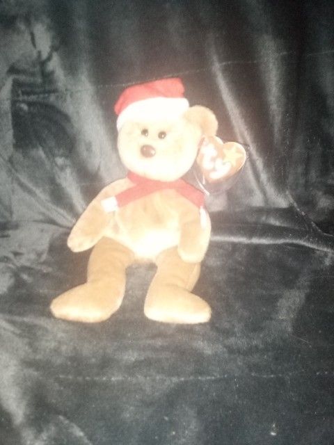 Teddy The Beanie Baby Christmas Bear