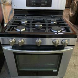 LG STOVE 5-BURNERS, STAINLESS STEEL✅$400✅ FREE SHIPPING AND INSTALLATION WARRANTY