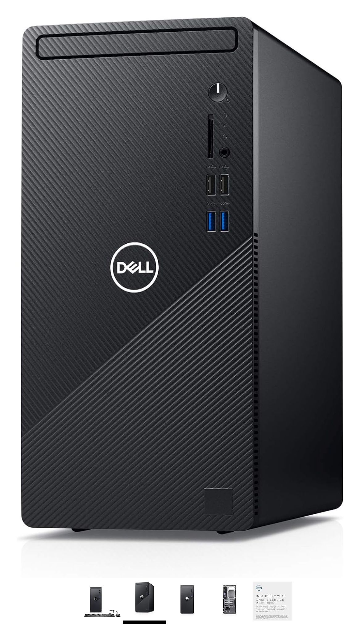 Dell Inspiron 3880 Desktop Computer - Intel Core i5 10th Gen, 12GB Memory, 512GB Solid State Drive, Windows 10 Pro