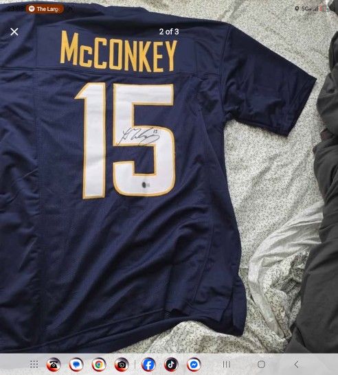 Ladd Mcconkey Autographed Jersey