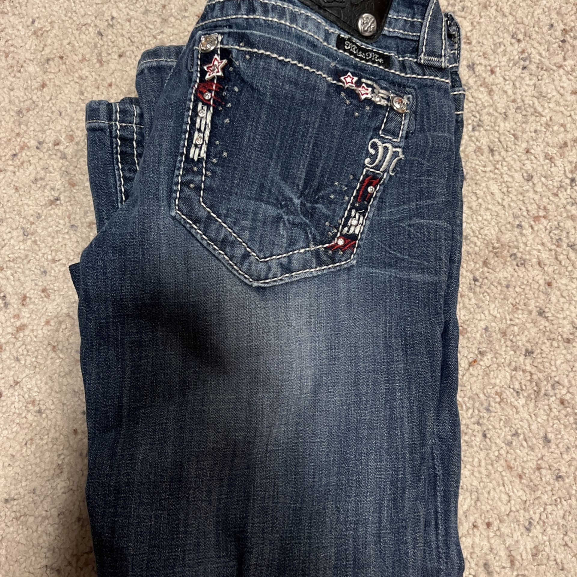 Miss Me Capris Size 26