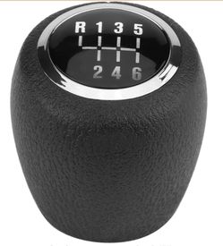 Akozon Gear Shift Knob 6 Speed Car Gear Shift Lever Knob Head Manual Shifter Knob For Cruze 2008 2009 2010 2011 2012