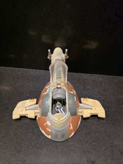 Star Wars Slave 1 ship and figure
