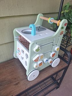 My first play kitchen/walker
